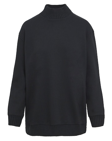 Anthology Heavyweight Rib Side Zip Sweatshirt