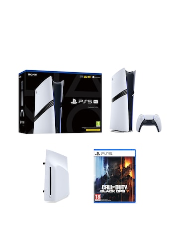 PlayStation 5 Pro Console - 2TB with Call of Duty Black Ops 7 + Disc Drive