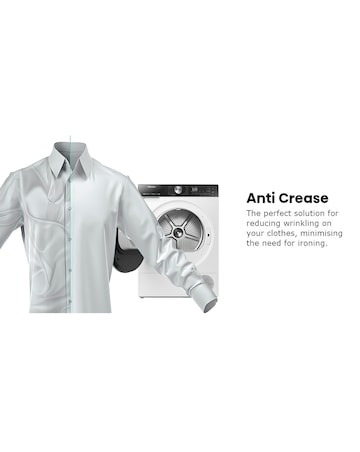 Hisense 5S Series DH5S102BB 10kg Heat Pump Tumble Dryer