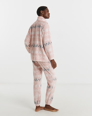 Mickey Mouse Christmas Fleece Pyjama Lounge Set