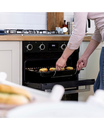 Russell Hobbs RH72DEO1001B Built-Under Electric Fan Oven - Black