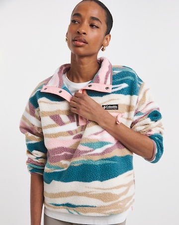 Columbia Helvetia II Printed Cropped Half Snap