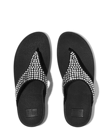 Fit Flop Lulu Crystal Toe-Post Sandals Standard Fit