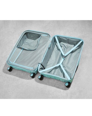Rock Pixel 3pc Suitcase Set - Pastel Blue