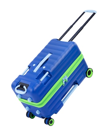 IT Luggage Trunkryder Kids Ride-On Suitcase - True Blue