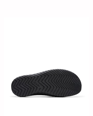 Clarks Wesley Sun Flip Flop - Black
