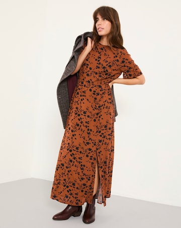 Fatface Winona Animal Midi Dress