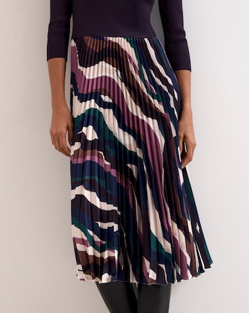 Phase Eight Woven Hem Verona Printed Dress