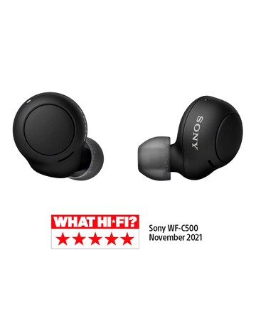 Sony WF-C500 True Wireless Earbuds - Black