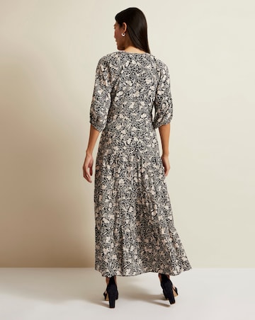 Phase Eight Kezia Floral Wrap Midi Dress