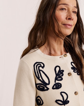 Julipa Embroidered Knitted Jacket