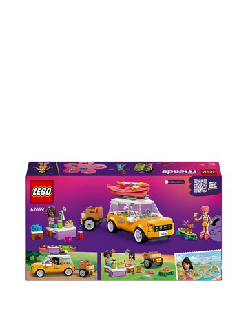 LEGO Friends Friendship Road-Trip Travel Car Building Set, Vehicle Playset 42659
