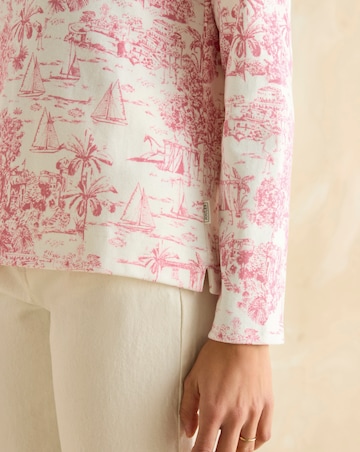 Joules Printed Harbour Top