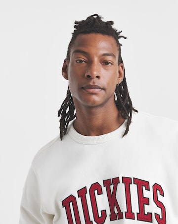 Dickies Aitkin Varsity Sweatshirt - Ecru