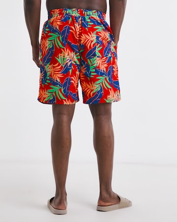 2 Pack Tropical Swim Shorts Long