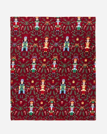 Nutcracker Fleece Throw