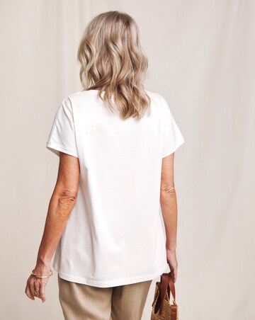 Julipa Cut Out Cotton T-Shirt