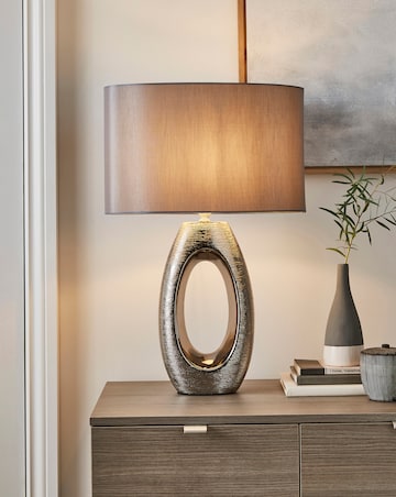 Artisan Oval Table Lamp