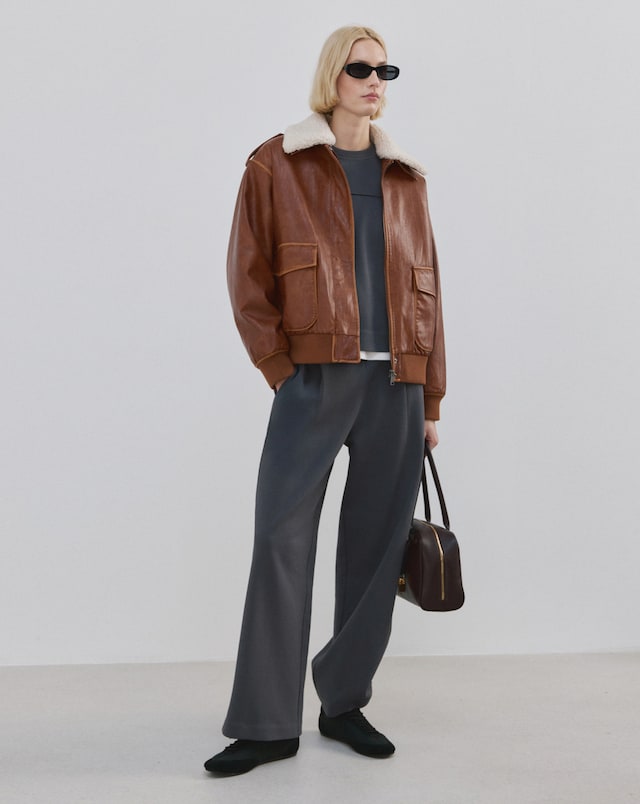 Mango Elasticated Waist Trouser