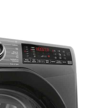 Hoover H3DPS6966TAMBR80 9/6kg, 1600rpm, WiFi Washer Dryer - Graphite