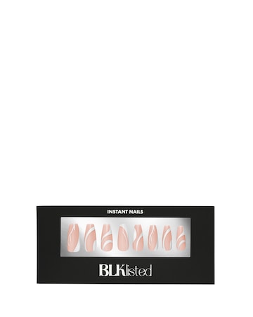 BLK Listed Instant Acrylic Nails Abstract Shapes