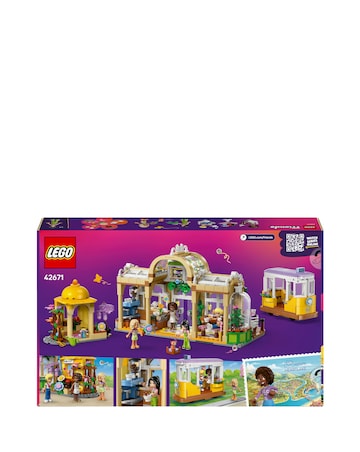 LEGO Friends Plant Cafe & Flower Shop Building Kit Pretend-Play Set 42671