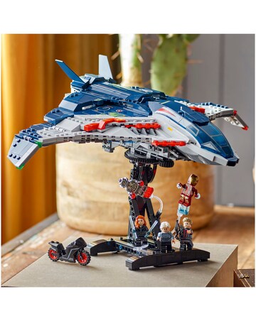 LEGO Marvel Avengers: Age of Ultron Quinjet, Kids' Building Kit 76325