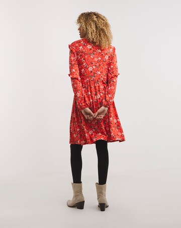 Joe Browns Floral Frill Jersey Dress