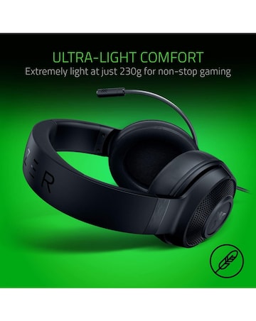 Razer Kraken X Lite Gaming Headset - Black