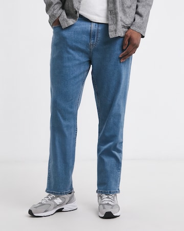 Original Penguin Straight Fit Jean - Light Wash