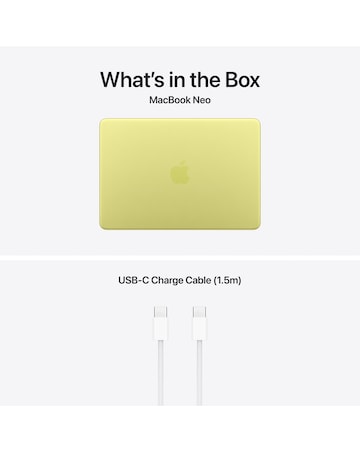 Apple MacBook Neo (A18, 2026) 13in 6-core CPU 5-core GPU 8GB 256GB - Citrus