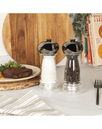 Salter Harper Mill Set - Grey