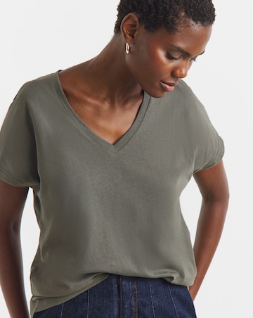 V-Neck Short Sleeve T-Shirt