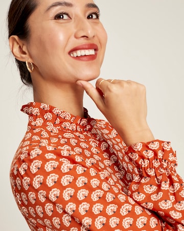 Joules Josie Woven Shirt Midi Dress