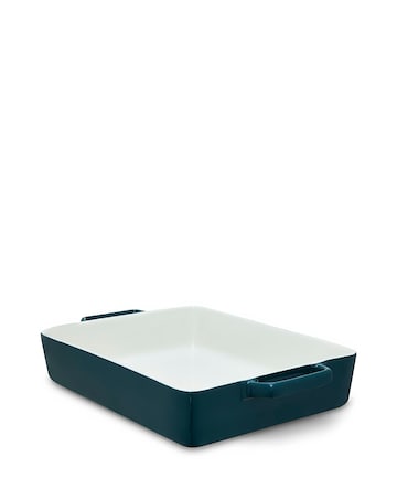 Barbary & Oak Nattura 38cm Baking Dish Teal