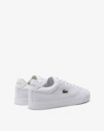 Lacoste Lerond Set Canvas Trainers - White