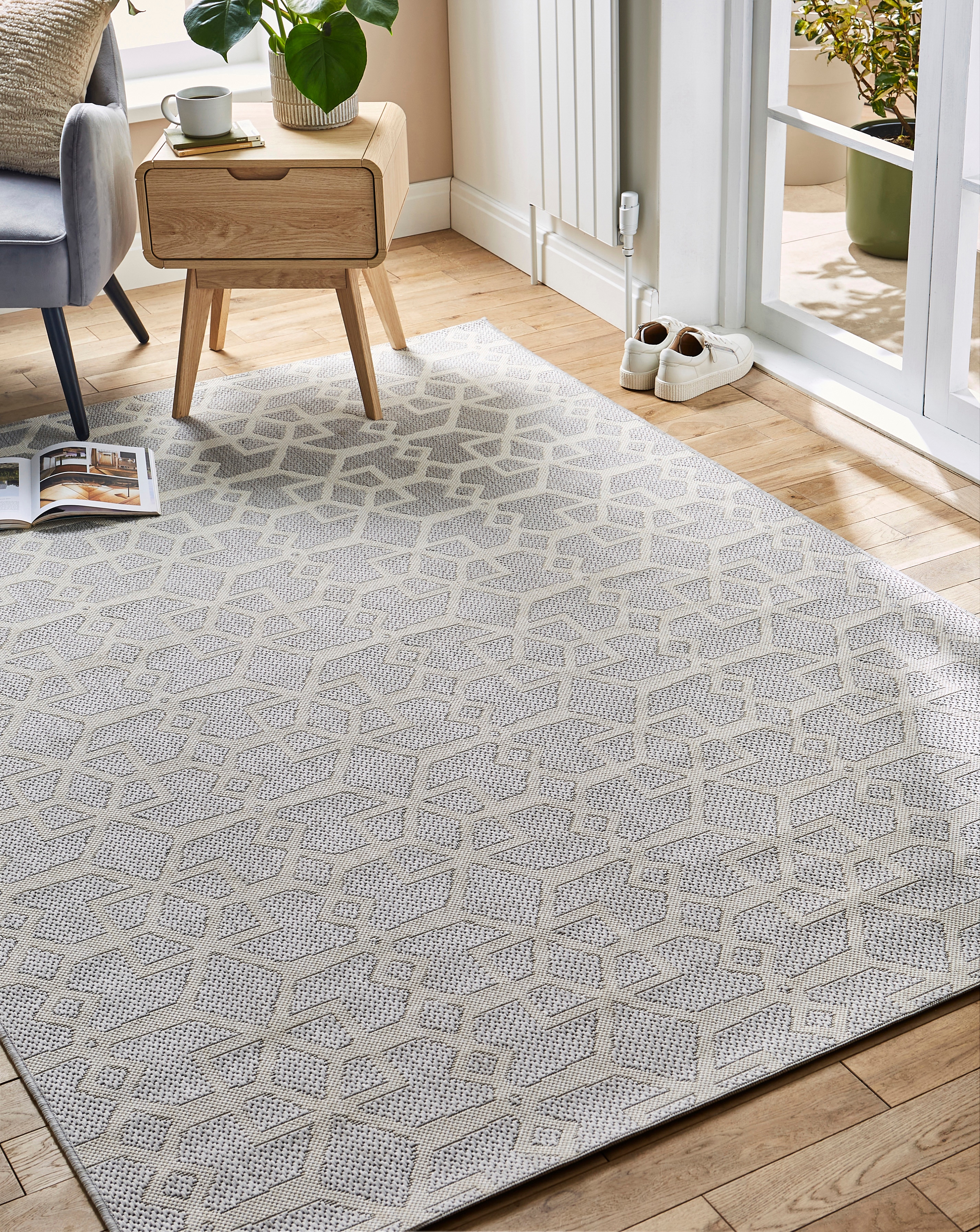 Jd Rugs Indoor and Outdoor Border Rug | JD Williams