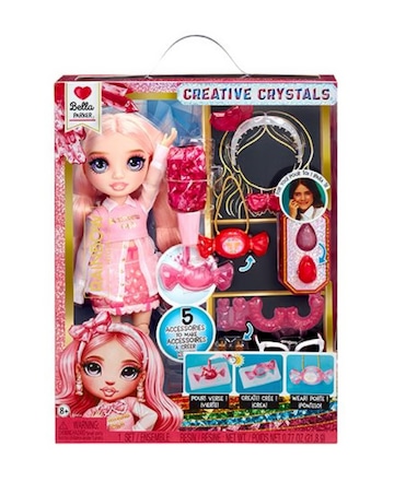 Rainbow High Creative Crystals Fashion Doll- Bella