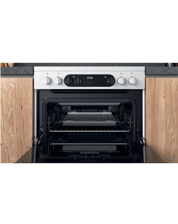 Hotpoint HDM67V9CMW/UK Electric Double Cooker - White