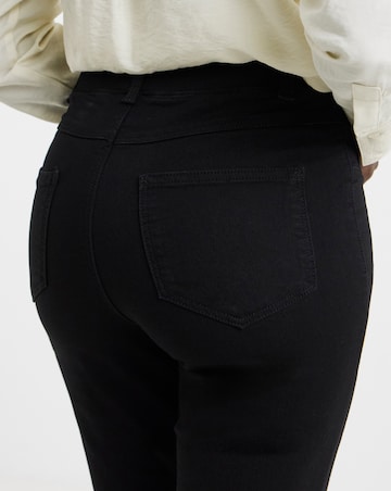 Black Stretch Bootcut Jeggings