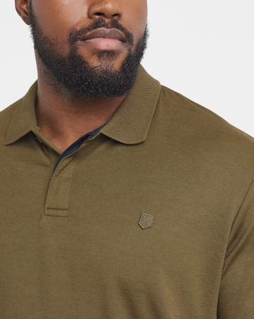 Jack & Jones Premium Long Sleeve Polo - Khaki