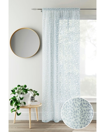 Willow Leaf Print Voile