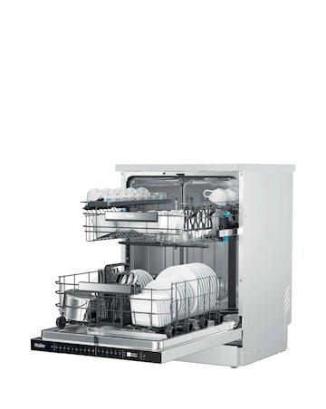 Haier i-Pro Shine Series7 XF4A4M0W80 Dishwasher 14 Place White Install