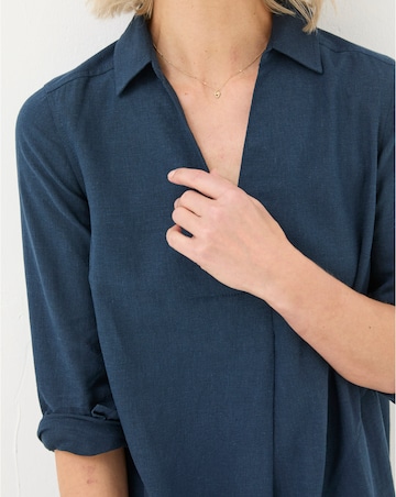 FatFace Mina Linen Blend Tunic Dress