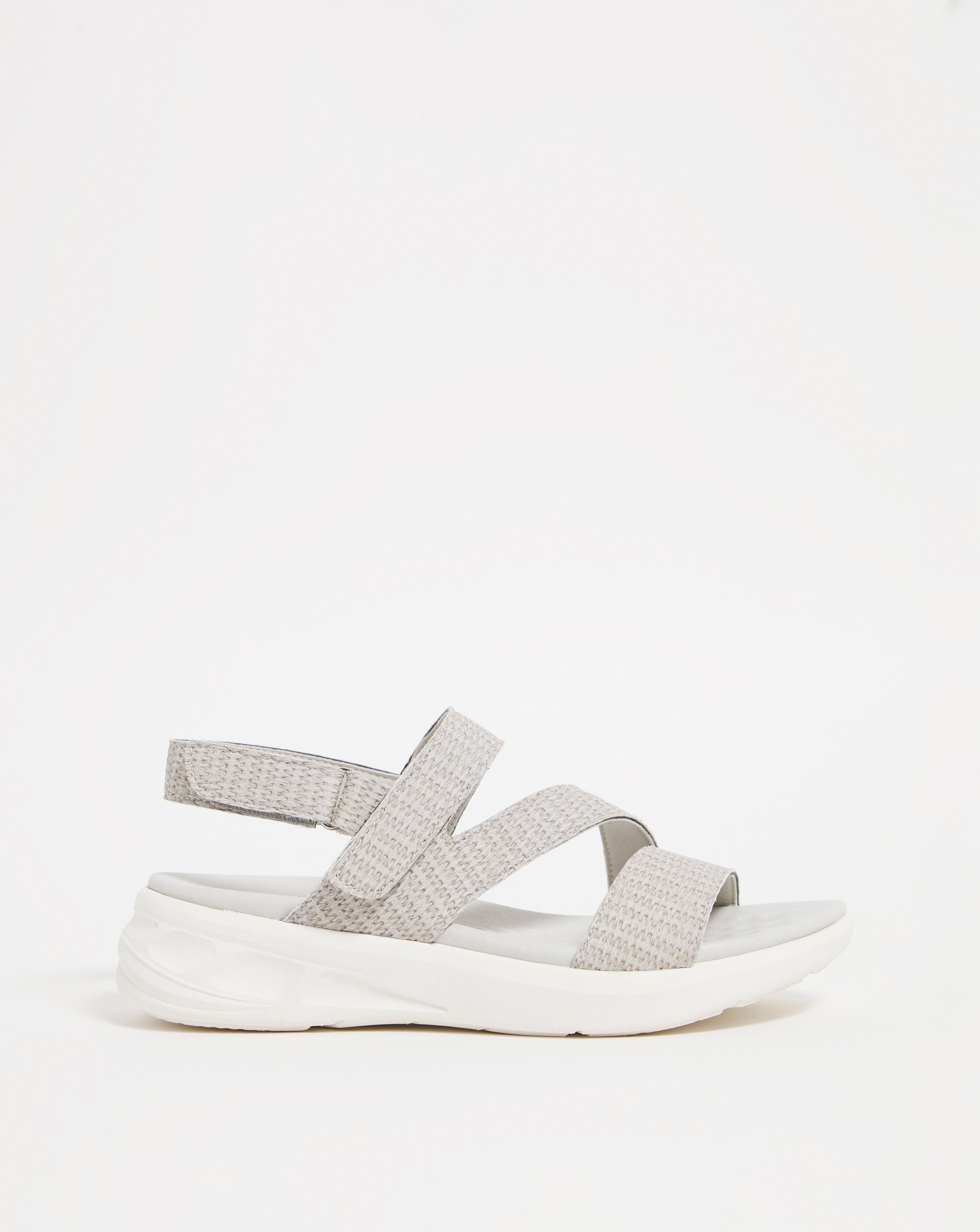 Cushion Walk Touch & Close Strappy Sandal EEE Fit