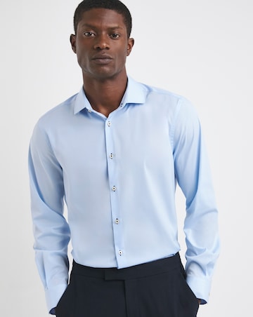 Polyester Blend Stretch Travel Shirt