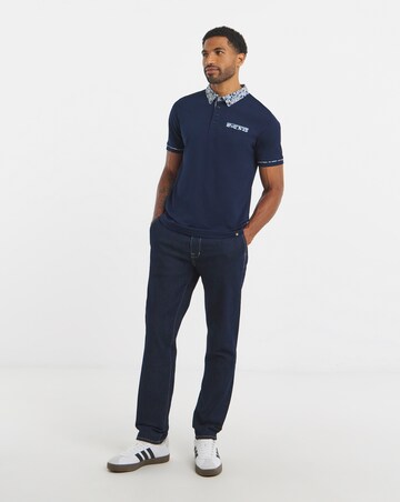 Joe Browns Woven Collar Polo Long