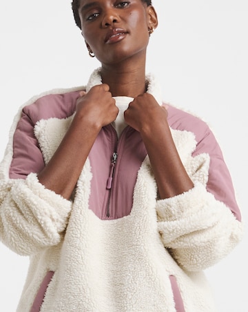 Snowdonia Contrast Funnel Fleece