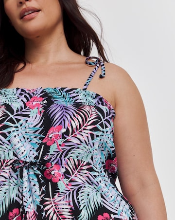 Pretty Secrets Shirred Top Short Chemise Length: 32 Inches