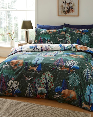 Woodland Scene Duvet Set